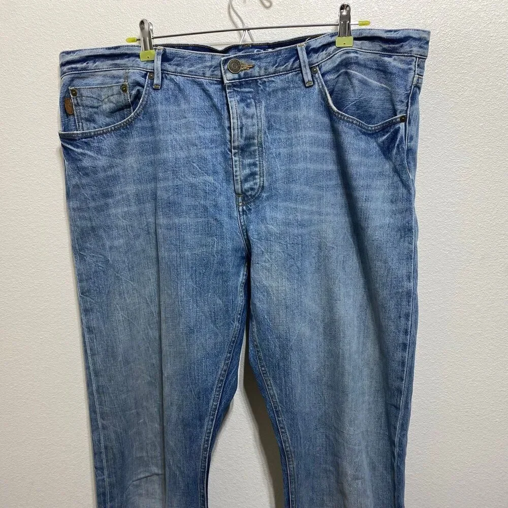 BURBERRY BRIT Men's Steadman SLIM Denim Jeans Button Fly 40